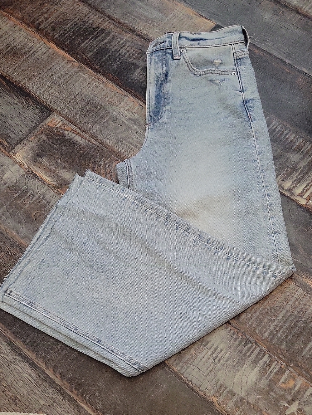 Pistola Light Wash Cropped Ankle Jeans